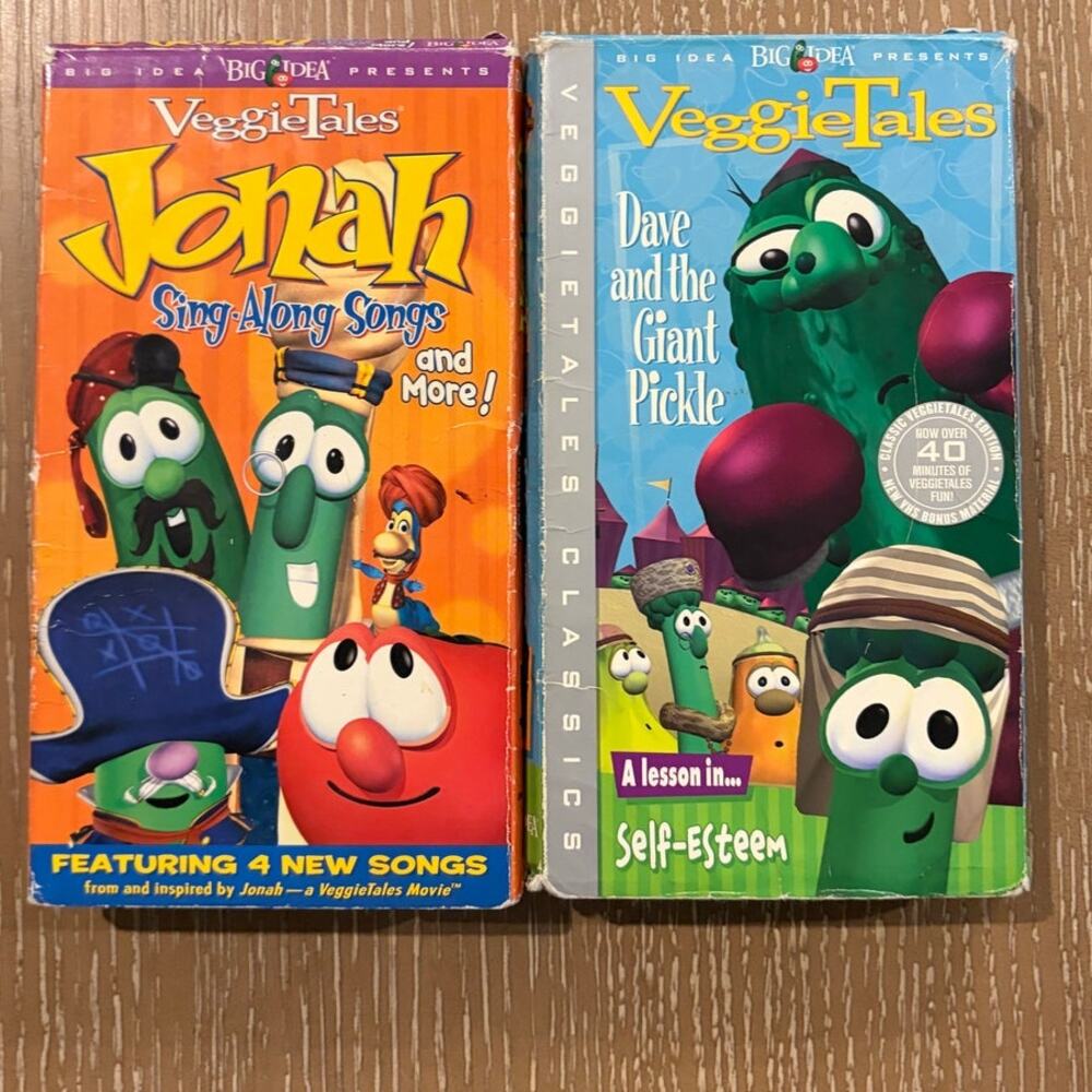 VeggieTales - Dave And The Giant Pickle (VHS, 2002), Jonah Sing-Along Songs